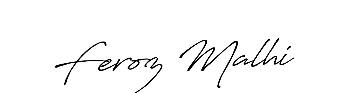 Make a short Feroz Malhi signature style. Manage your documents anywhere anytime using Antro_Vectra_Bolder. Create and add eSignatures, submit forms, share and send files easily. Feroz Malhi signature style 7 images and pictures png