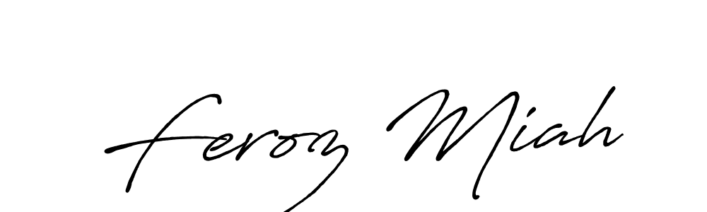 Once you've used our free online signature maker to create your best signature Antro_Vectra_Bolder style, it's time to enjoy all of the benefits that Feroz Miah name signing documents. Feroz Miah signature style 7 images and pictures png