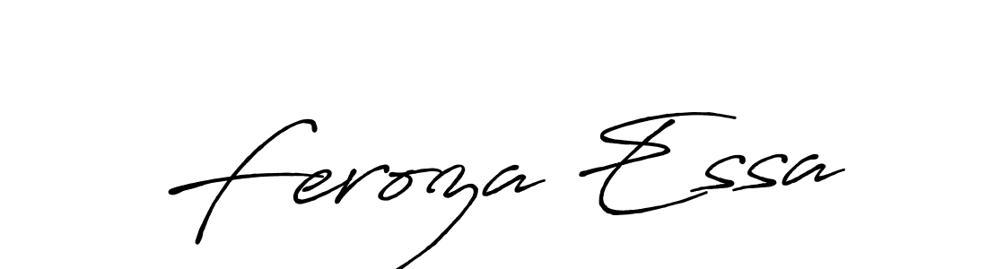 Similarly Antro_Vectra_Bolder is the best handwritten signature design. Signature creator online .You can use it as an online autograph creator for name Feroza Essa. Feroza Essa signature style 7 images and pictures png