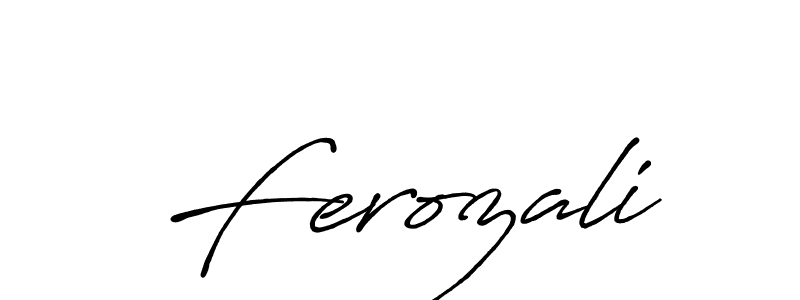 Make a short Ferozali signature style. Manage your documents anywhere anytime using Antro_Vectra_Bolder. Create and add eSignatures, submit forms, share and send files easily. Ferozali signature style 7 images and pictures png
