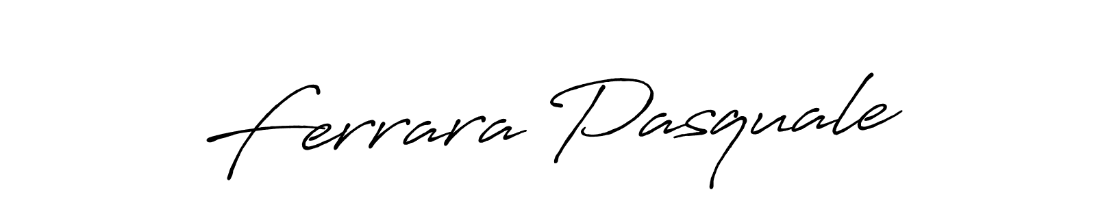 Also we have Ferrara Pasquale name is the best signature style. Create professional handwritten signature collection using Antro_Vectra_Bolder autograph style. Ferrara Pasquale signature style 7 images and pictures png