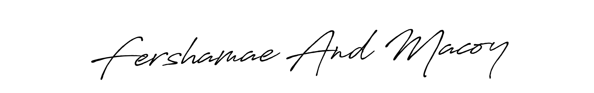 Check out images of Autograph of Fershamae And Macoy name. Actor Fershamae And Macoy Signature Style. Antro_Vectra_Bolder is a professional sign style online. Fershamae And Macoy signature style 7 images and pictures png