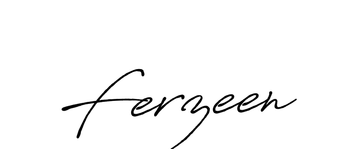 Also You can easily find your signature by using the search form. We will create Ferzeen name handwritten signature images for you free of cost using Antro_Vectra_Bolder sign style. Ferzeen signature style 7 images and pictures png