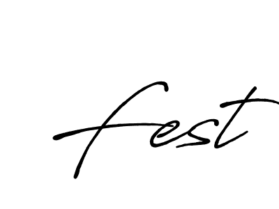 It looks lik you need a new signature style for name Fest. Design unique handwritten (Antro_Vectra_Bolder) signature with our free signature maker in just a few clicks. Fest signature style 7 images and pictures png