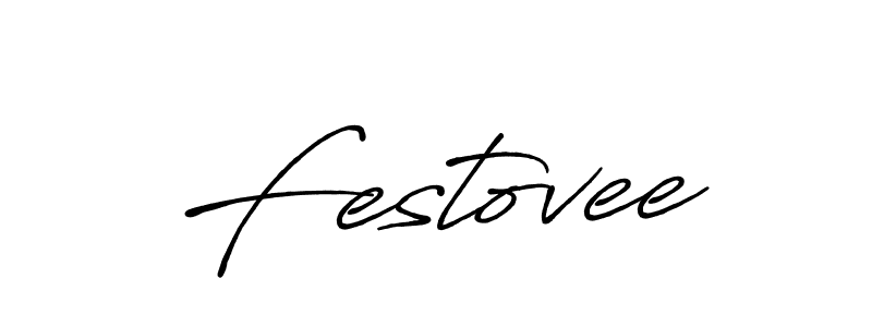 How to make Festovee name signature. Use Antro_Vectra_Bolder style for creating short signs online. This is the latest handwritten sign. Festovee signature style 7 images and pictures png