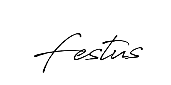 Also we have Festus name is the best signature style. Create professional handwritten signature collection using Antro_Vectra_Bolder autograph style. Festus signature style 7 images and pictures png