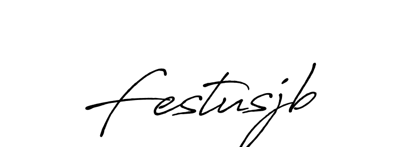 Festusjb stylish signature style. Best Handwritten Sign (Antro_Vectra_Bolder) for my name. Handwritten Signature Collection Ideas for my name Festusjb. Festusjb signature style 7 images and pictures png