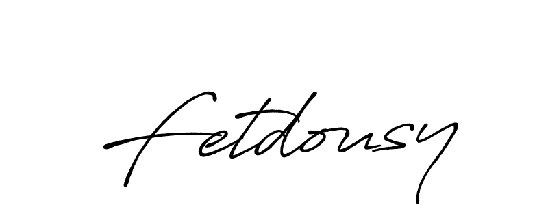 Fetdousy stylish signature style. Best Handwritten Sign (Antro_Vectra_Bolder) for my name. Handwritten Signature Collection Ideas for my name Fetdousy. Fetdousy signature style 7 images and pictures png