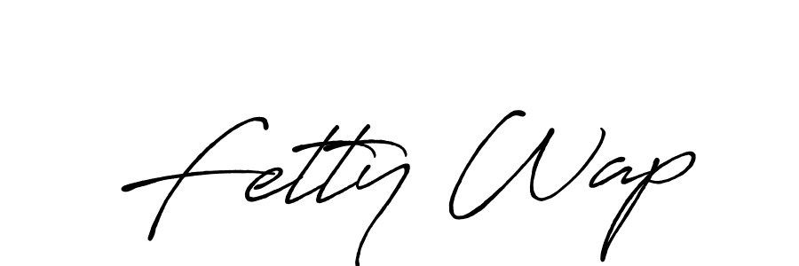 Fetty Wap stylish signature style. Best Handwritten Sign (Antro_Vectra_Bolder) for my name. Handwritten Signature Collection Ideas for my name Fetty Wap. Fetty Wap signature style 7 images and pictures png