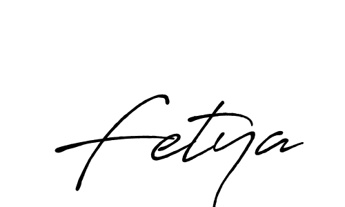 Also we have Fetya name is the best signature style. Create professional handwritten signature collection using Antro_Vectra_Bolder autograph style. Fetya signature style 7 images and pictures png