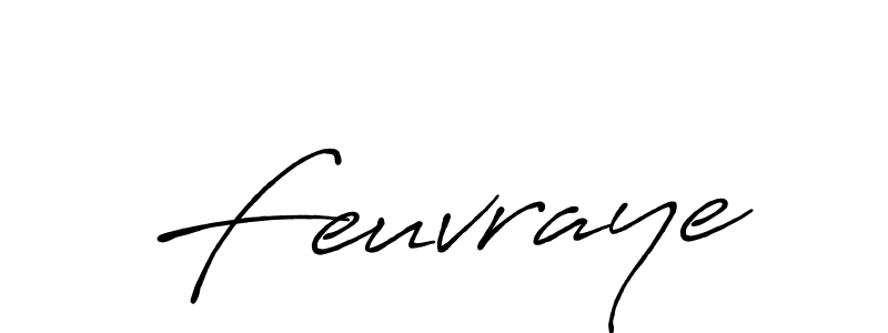 Create a beautiful signature design for name Feuvraye. With this signature (Antro_Vectra_Bolder) fonts, you can make a handwritten signature for free. Feuvraye signature style 7 images and pictures png