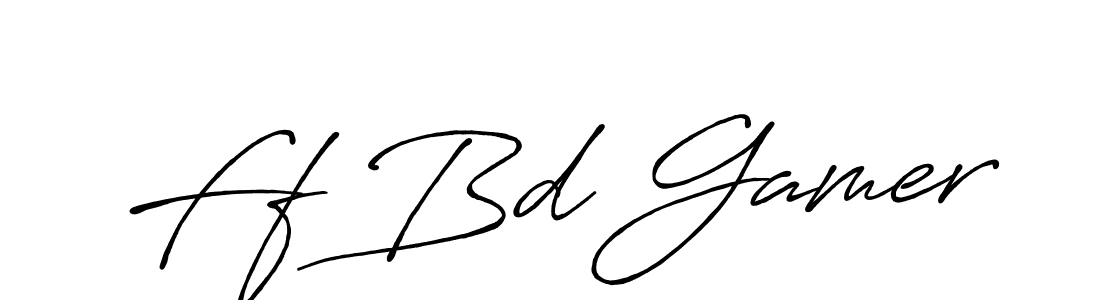 if you are searching for the best signature style for your name Ff Bd Gamer. so please give up your signature search. here we have designed multiple signature styles  using Antro_Vectra_Bolder. Ff Bd Gamer signature style 7 images and pictures png