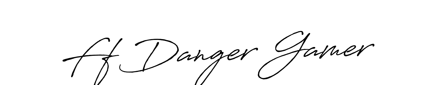 Make a beautiful signature design for name Ff Danger Gamer. Use this online signature maker to create a handwritten signature for free. Ff Danger Gamer signature style 7 images and pictures png