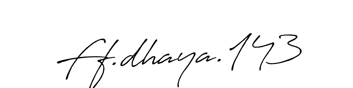 Similarly Antro_Vectra_Bolder is the best handwritten signature design. Signature creator online .You can use it as an online autograph creator for name Ff.dhaya.143. Ff.dhaya.143 signature style 7 images and pictures png