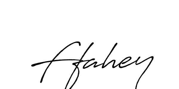 How to make Ffahey name signature. Use Antro_Vectra_Bolder style for creating short signs online. This is the latest handwritten sign. Ffahey signature style 7 images and pictures png