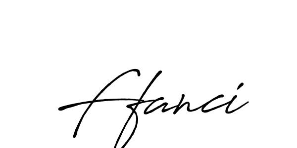 How to make Ffanci name signature. Use Antro_Vectra_Bolder style for creating short signs online. This is the latest handwritten sign. Ffanci signature style 7 images and pictures png