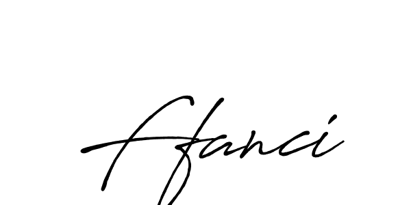 Use a signature maker to create a handwritten signature online. With this signature software, you can design (Antro_Vectra_Bolder) your own signature for name Ffanci. Ffanci signature style 7 images and pictures png