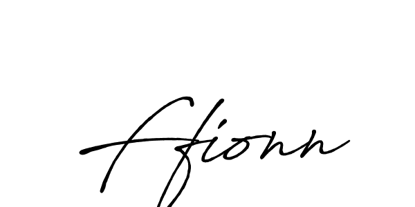 Ffionn stylish signature style. Best Handwritten Sign (Antro_Vectra_Bolder) for my name. Handwritten Signature Collection Ideas for my name Ffionn. Ffionn signature style 7 images and pictures png
