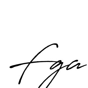 Make a beautiful signature design for name Fga. With this signature (Antro_Vectra_Bolder) style, you can create a handwritten signature for free. Fga signature style 7 images and pictures png