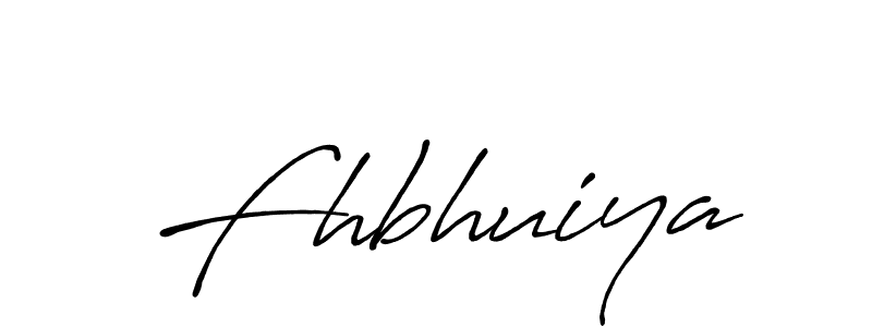 How to make Fhbhuiya name signature. Use Antro_Vectra_Bolder style for creating short signs online. This is the latest handwritten sign. Fhbhuiya signature style 7 images and pictures png