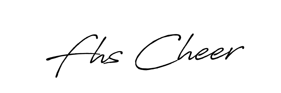 Similarly Antro_Vectra_Bolder is the best handwritten signature design. Signature creator online .You can use it as an online autograph creator for name Fhs Cheer. Fhs Cheer signature style 7 images and pictures png