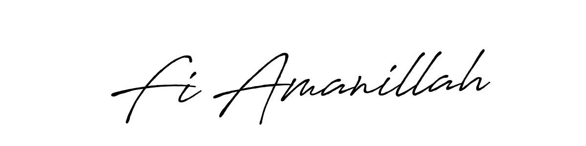 It looks lik you need a new signature style for name Fi Amanillah. Design unique handwritten (Antro_Vectra_Bolder) signature with our free signature maker in just a few clicks. Fi Amanillah signature style 7 images and pictures png