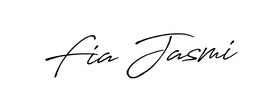 if you are searching for the best signature style for your name Fia Jasmi. so please give up your signature search. here we have designed multiple signature styles  using Antro_Vectra_Bolder. Fia Jasmi signature style 7 images and pictures png