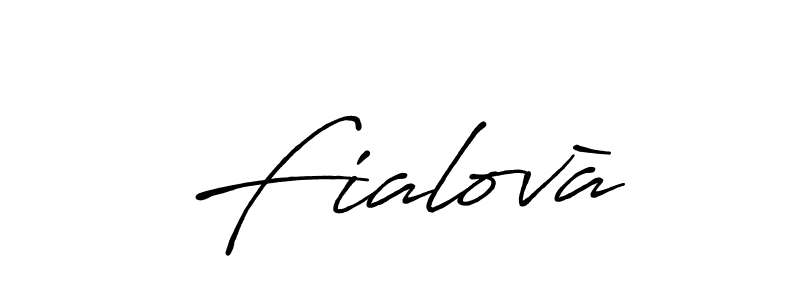 Check out images of Autograph of Fialovà name. Actor Fialovà Signature Style. Antro_Vectra_Bolder is a professional sign style online. Fialovà signature style 7 images and pictures png