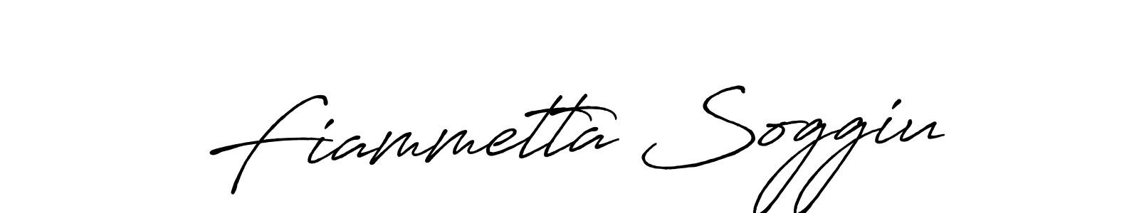 Fiammetta Soggiu stylish signature style. Best Handwritten Sign (Antro_Vectra_Bolder) for my name. Handwritten Signature Collection Ideas for my name Fiammetta Soggiu. Fiammetta Soggiu signature style 7 images and pictures png