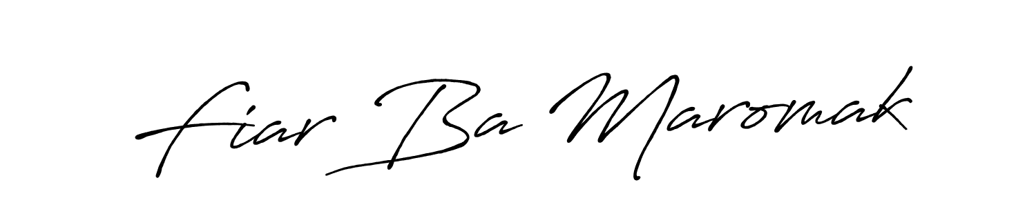 The best way (Antro_Vectra_Bolder) to make a short signature is to pick only two or three words in your name. The name Fiar Ba Maromak include a total of six letters. For converting this name. Fiar Ba Maromak signature style 7 images and pictures png