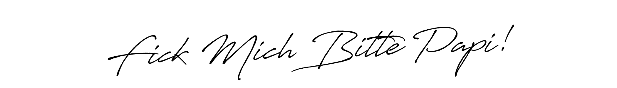 See photos of Fick Mich Bitte Papi! official signature by Spectra . Check more albums & portfolios. Read reviews & check more about Antro_Vectra_Bolder font. Fick Mich Bitte Papi! signature style 7 images and pictures png