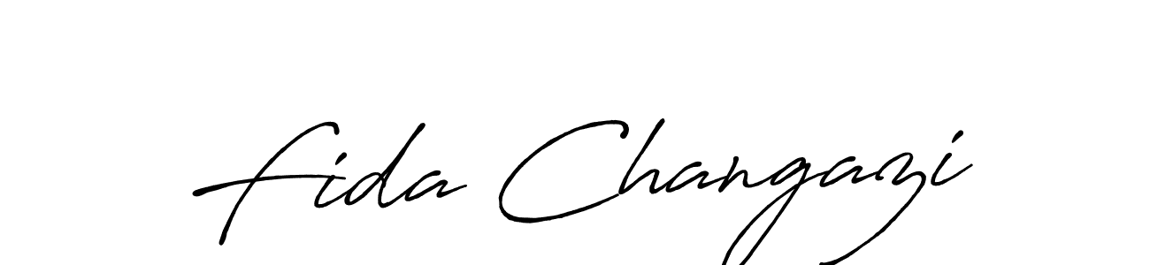 Antro_Vectra_Bolder is a professional signature style that is perfect for those who want to add a touch of class to their signature. It is also a great choice for those who want to make their signature more unique. Get Fida Changazi name to fancy signature for free. Fida Changazi signature style 7 images and pictures png