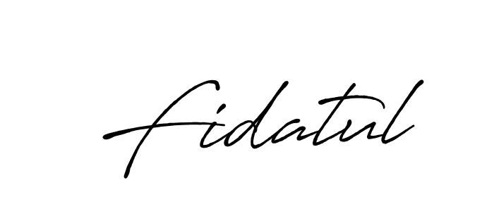 Also we have Fidatul name is the best signature style. Create professional handwritten signature collection using Antro_Vectra_Bolder autograph style. Fidatul signature style 7 images and pictures png