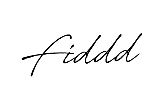 Design your own signature with our free online signature maker. With this signature software, you can create a handwritten (Antro_Vectra_Bolder) signature for name Fiddd. Fiddd signature style 7 images and pictures png