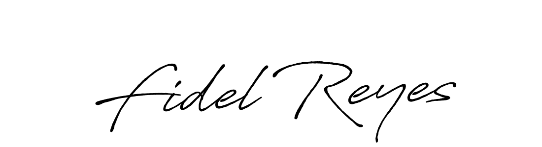 How to make Fidel Reyes signature? Antro_Vectra_Bolder is a professional autograph style. Create handwritten signature for Fidel Reyes name. Fidel Reyes signature style 7 images and pictures png