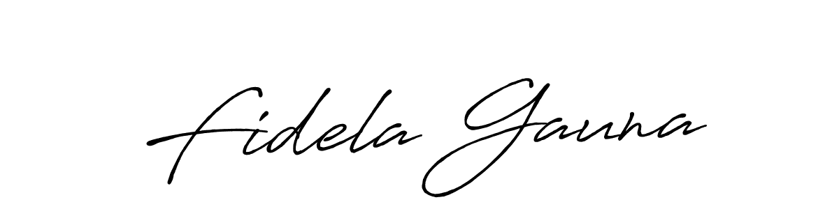 Here are the top 10 professional signature styles for the name Fidela Gauna. These are the best autograph styles you can use for your name. Fidela Gauna signature style 7 images and pictures png