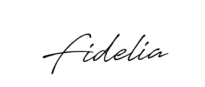 Best and Professional Signature Style for Fidelia. Antro_Vectra_Bolder Best Signature Style Collection. Fidelia signature style 7 images and pictures png