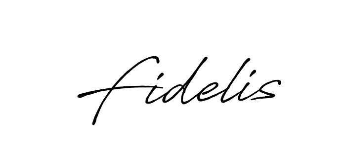 You should practise on your own different ways (Antro_Vectra_Bolder) to write your name (Fidelis) in signature. don't let someone else do it for you. Fidelis signature style 7 images and pictures png