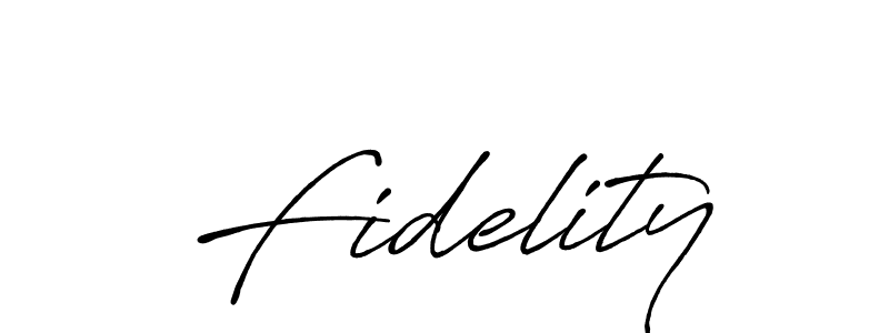 Use a signature maker to create a handwritten signature online. With this signature software, you can design (Antro_Vectra_Bolder) your own signature for name Fidelity. Fidelity signature style 7 images and pictures png