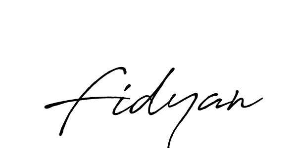 It looks lik you need a new signature style for name Fidyan. Design unique handwritten (Antro_Vectra_Bolder) signature with our free signature maker in just a few clicks. Fidyan signature style 7 images and pictures png