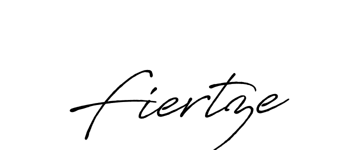 Design your own signature with our free online signature maker. With this signature software, you can create a handwritten (Antro_Vectra_Bolder) signature for name Fiertze. Fiertze signature style 7 images and pictures png