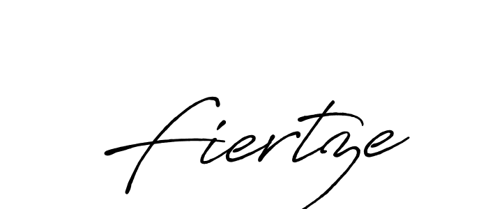 Design your own signature with our free online signature maker. With this signature software, you can create a handwritten (Antro_Vectra_Bolder) signature for name Fiertze. Fiertze signature style 7 images and pictures png