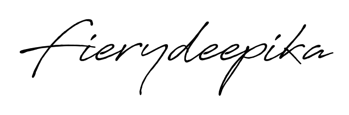 You can use this online signature creator to create a handwritten signature for the name Fierydeepika. This is the best online autograph maker. Fierydeepika signature style 7 images and pictures png