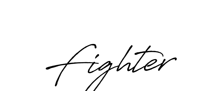 Once you've used our free online signature maker to create your best signature Antro_Vectra_Bolder style, it's time to enjoy all of the benefits that Fighter name signing documents. Fighter signature style 7 images and pictures png