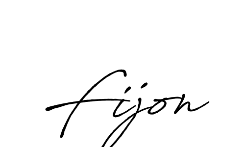 Antro_Vectra_Bolder is a professional signature style that is perfect for those who want to add a touch of class to their signature. It is also a great choice for those who want to make their signature more unique. Get Fijon name to fancy signature for free. Fijon signature style 7 images and pictures png