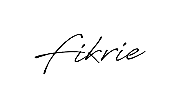 You should practise on your own different ways (Antro_Vectra_Bolder) to write your name (Fikrie) in signature. don't let someone else do it for you. Fikrie signature style 7 images and pictures png