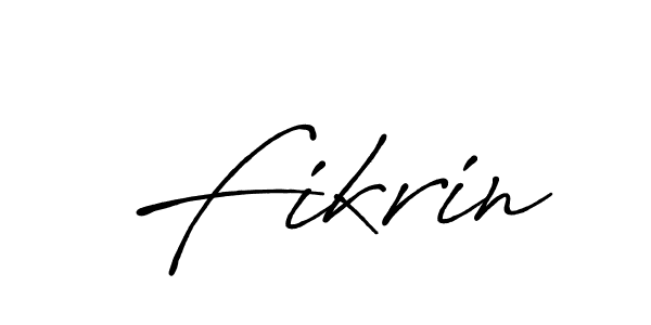 You should practise on your own different ways (Antro_Vectra_Bolder) to write your name (Fikrin) in signature. don't let someone else do it for you. Fikrin signature style 7 images and pictures png
