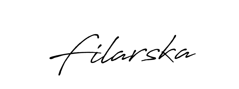 Also we have Filarska name is the best signature style. Create professional handwritten signature collection using Antro_Vectra_Bolder autograph style. Filarska signature style 7 images and pictures png