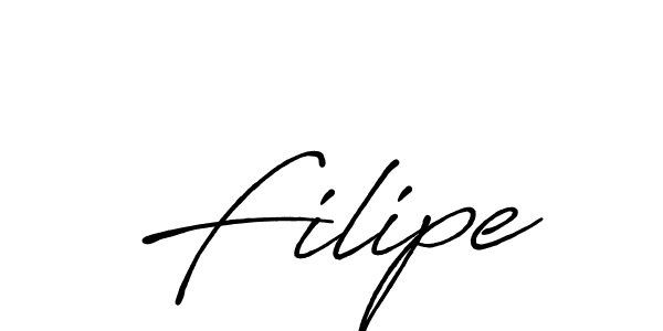 Also we have Filipe name is the best signature style. Create professional handwritten signature collection using Antro_Vectra_Bolder autograph style. Filipe signature style 7 images and pictures png