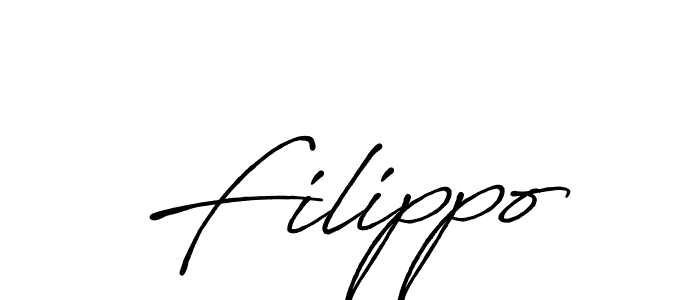 if you are searching for the best signature style for your name Filippo. so please give up your signature search. here we have designed multiple signature styles  using Antro_Vectra_Bolder. Filippo signature style 7 images and pictures png